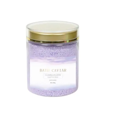 Cherryrain Bath Caviar Salts Lavender Άλατα Μπάνιου Πέρλες Λεβάντα 360gr