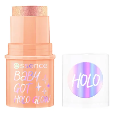 Essence Baby Got Holo Glow Stick Highlighter No 10 Holy Apricotly Ολογραφικό Ροδακινί 5gr