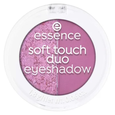 Essence Soft Touch Duo Eyeshadow Διπλή Σκιά Ματιών 02 Berry Crush - Ροζ 1,8gr