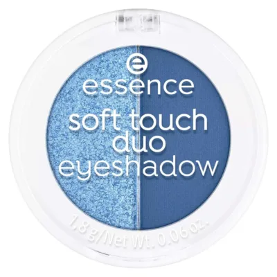 Essence Soft Touch Duo Eyeshadow Διπλή Σκιά Ματιών 03 Icy Girl - Μπλε 1,8gr