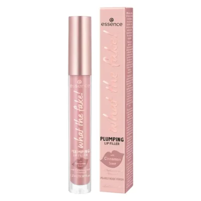 Essence What The Fake! Extreme Plumping Lip Filler with Chili Extract Lip Gloss για Εφέ Όγκου στα Χείλη 02 Nude 4.2ml
