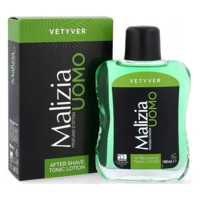 Malizia Uomo Vetyver After Shave Tonic Lotion 100ml