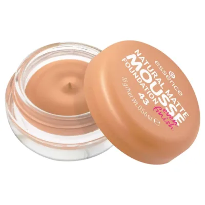 Essence Natural Matte Mousse Vegan Foundation No 43 Matte Toffee 16gr