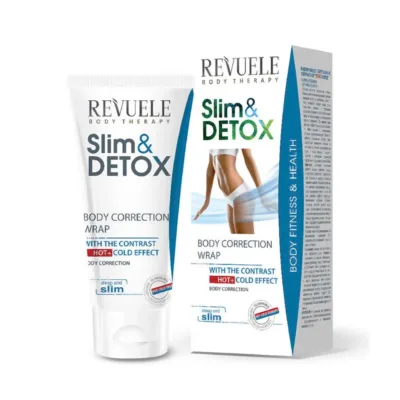 Revuele Slim & Detox Correcting Body Wrap Hot & Cold Τζελ Καύσης Λίπους & Αναδιαμόρφωσης Ατελειών του Σώματος 200ml