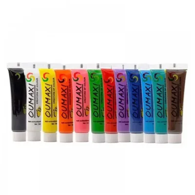 W&D Acrylic Nail Art Set Ακρυλικά Χρώματα 3D Paint 12 x 12ml