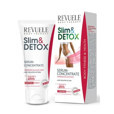 Revuele Slim & Detox Thermo Serum Concentrate Θερμαντικός Κρεμώδης Ορός Καύσης Λίπους & Μείωσης Κυτταρίτιδας 200ml