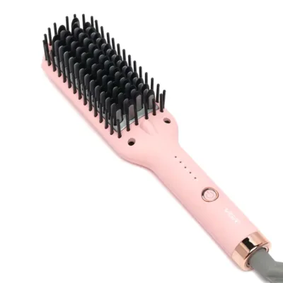 VGR Professional Hair Straightener Brush - Ηλεκτρική Βούρτσα Ισιώματος Μαλλιών V-592