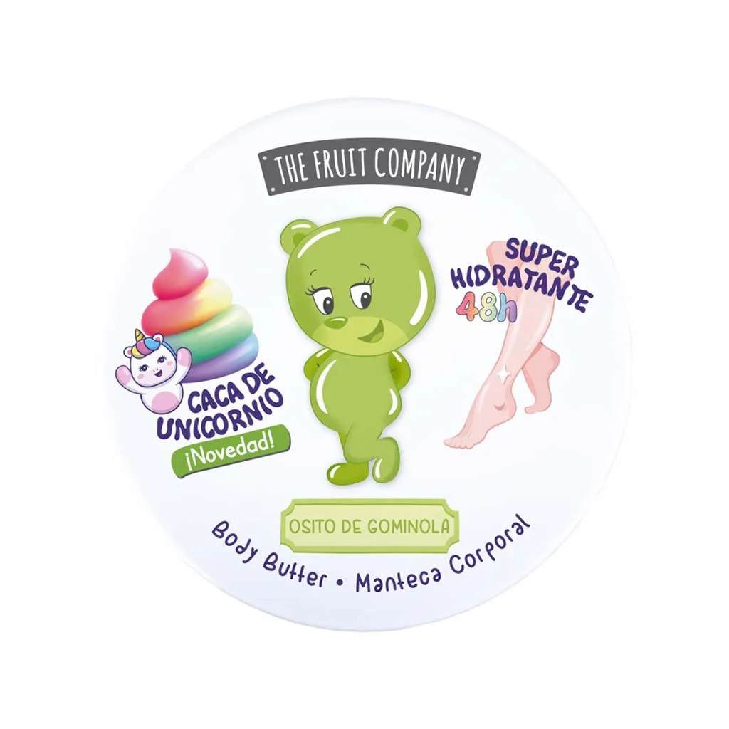 The Fruit Company Body Butter Gummy Bear Vegan Κρέμα Σώματος 250gr The Fruit Company Body Butter Gummy Bear Vegan Κρέμα Σώματος 250gr