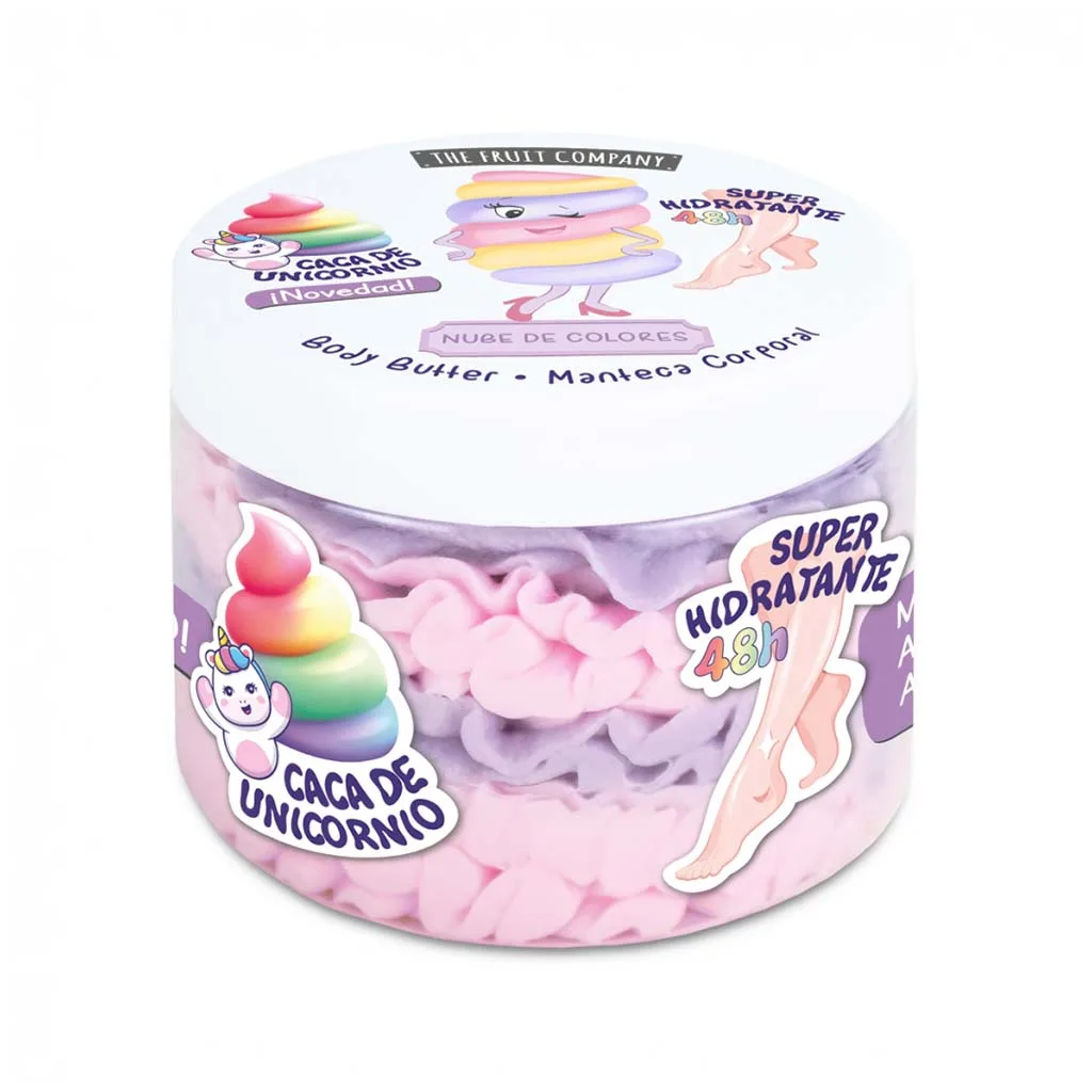 The Fruit Company Body Butter Color Cloud Vegan Κρέμα Σώματος 250gr