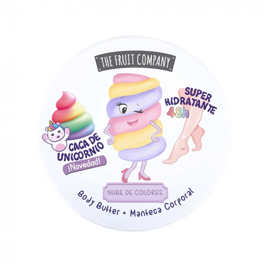 The Fruit Company Body Butter Color Cloud Vegan Κρέμα Σώματος 250gr The Fruit Company Body Butter Color Cloud Vegan Κρέμα Σώματος 250gr