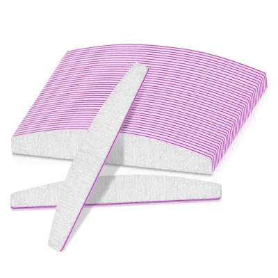 WD Λίμα Νυχιών Μισοφέγγαρο Γκρι 120/180 25τεμ