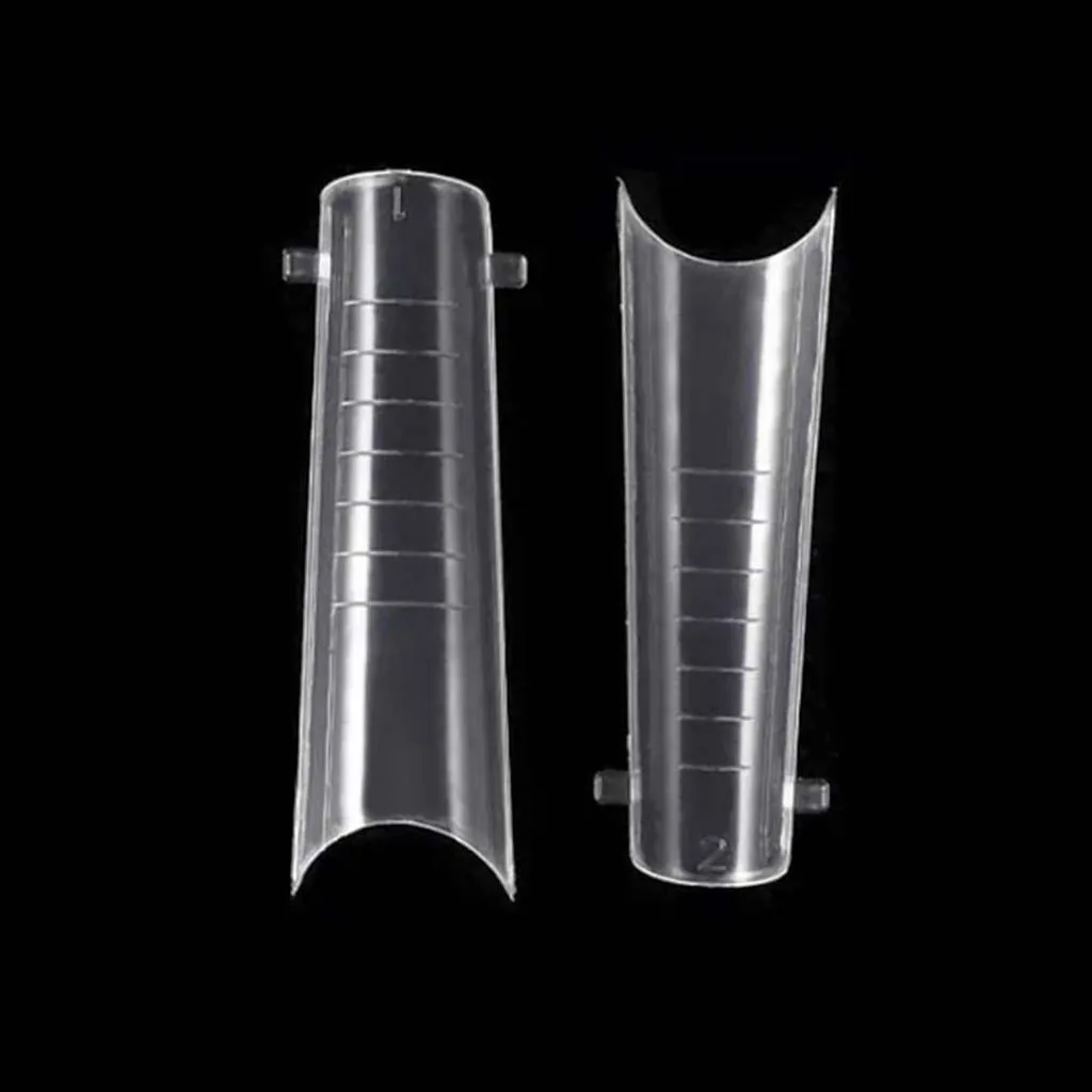 Koper Plastic Form Φόρμες Επιμήκυνσης Νυχιών No7 Square Curved - Dual Forms 120τεμ