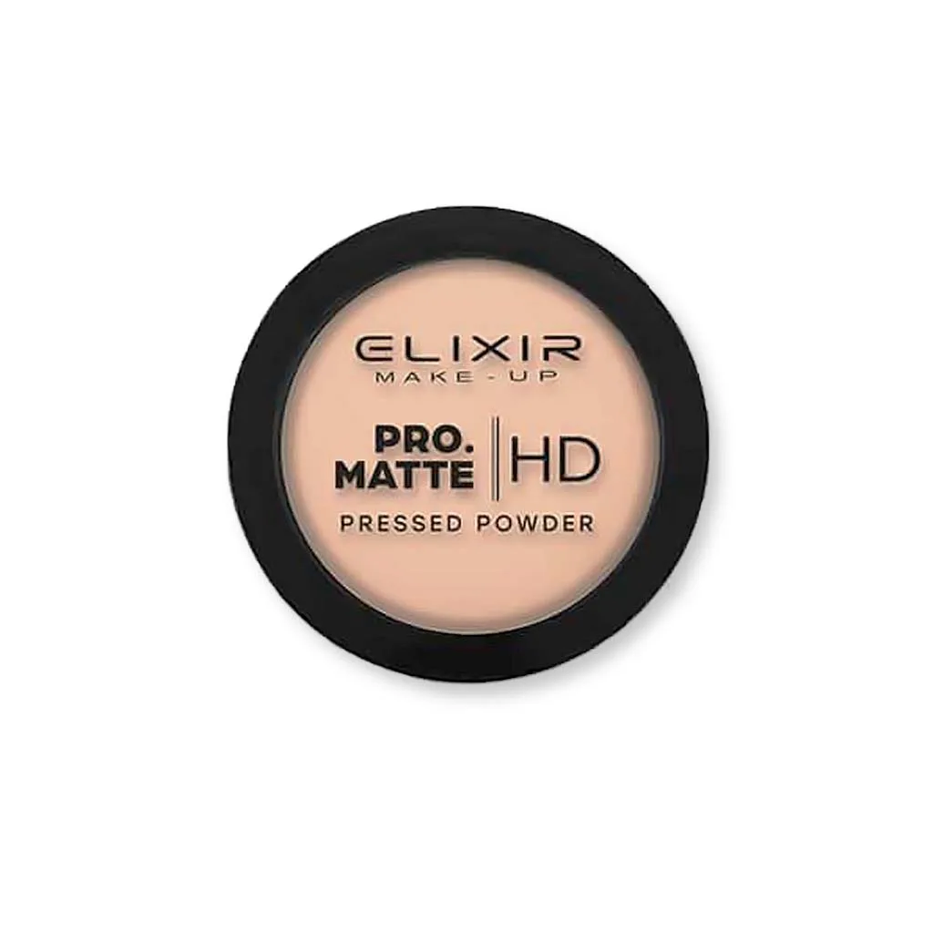 Elixir PRO. Matte Pressed Powder HD 8gr - No 206 Cookie Dust