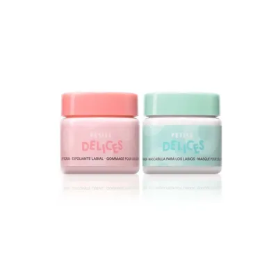 IDC Institute Petits Delices Lip Care Set Σετ Περιποίησης Χειλιών 12,5 x 9,5 x 3,5cm 2pcs