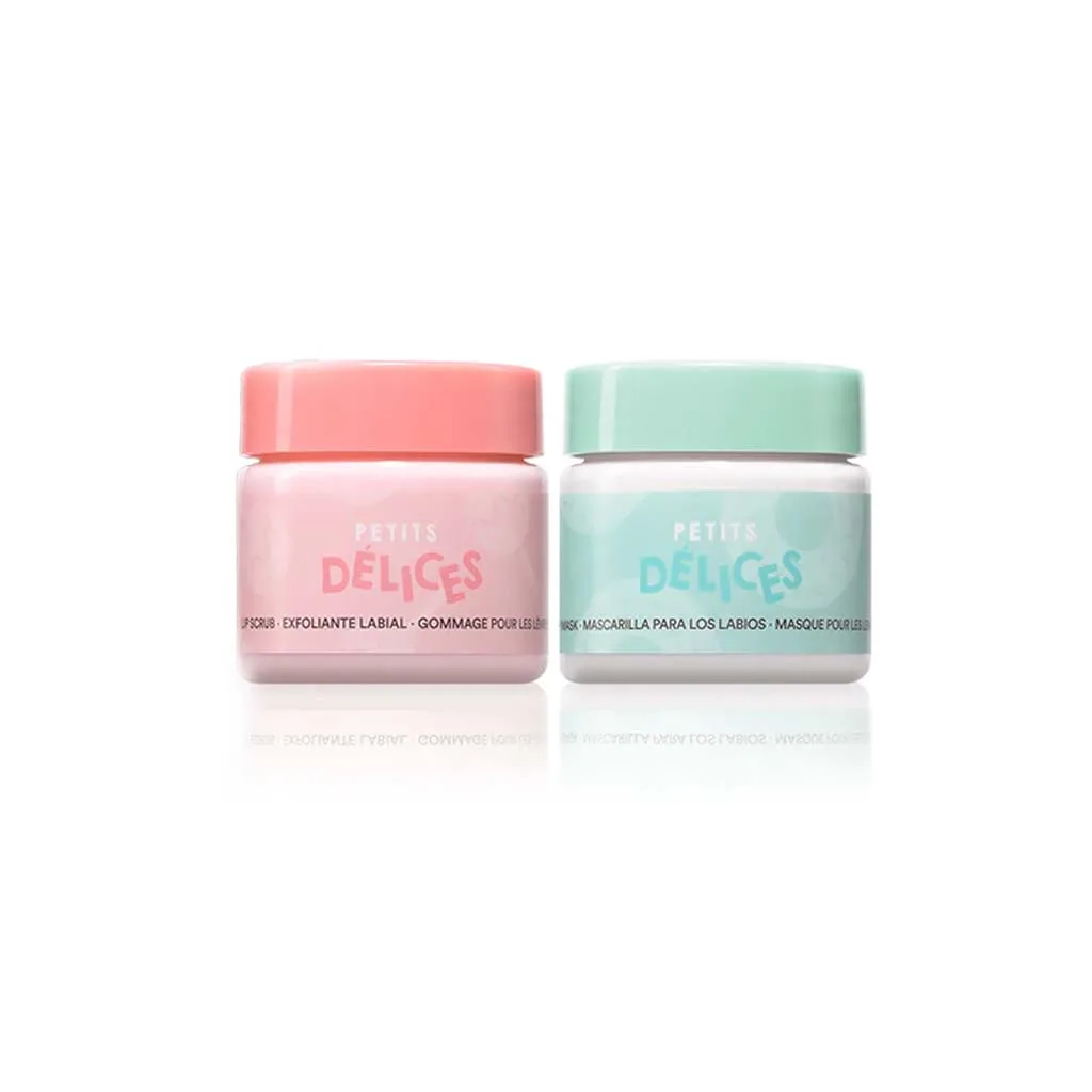 IDC Institute Petits Delices Lip Care Set Σετ Περιποίησης Χειλιών 12,5 x 9,5 x 3,5cm 2pcs