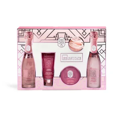 IDC Scented Bath Rose Cherry Blossom Set , Σετ Δώρου Μπάνιου W27x H19,5 x D4,5cm 5pcs