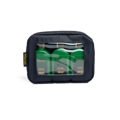 IDC Men's Luxe Essentials Black Pepper Bag - Σετ Δώρου - Περιποίησης 19 x 15 x 3,5cm 4pcs