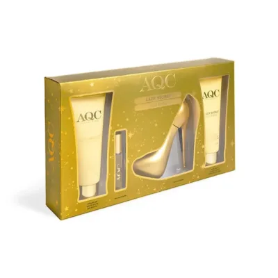 AQC Fragraces Lady Secret Gold Edition Perfume Set 4pcs 35 x 21 x 6cm