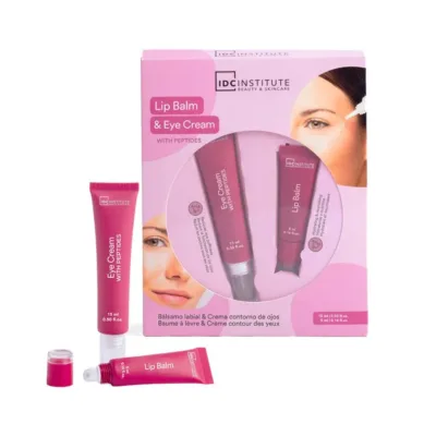 IDC Radiance Duo Peptides Set Lip Balm & Eye Cream - Σετ Βάλσαμο Χειλιών 5ml & Κρέμα Ματιών 15ml