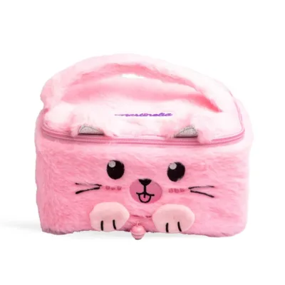 Martinelia Lulu & Duki Beauty Bag Γούνινο Νεσεσέρ Μακιγιάζ 21 x 16 x 12cm