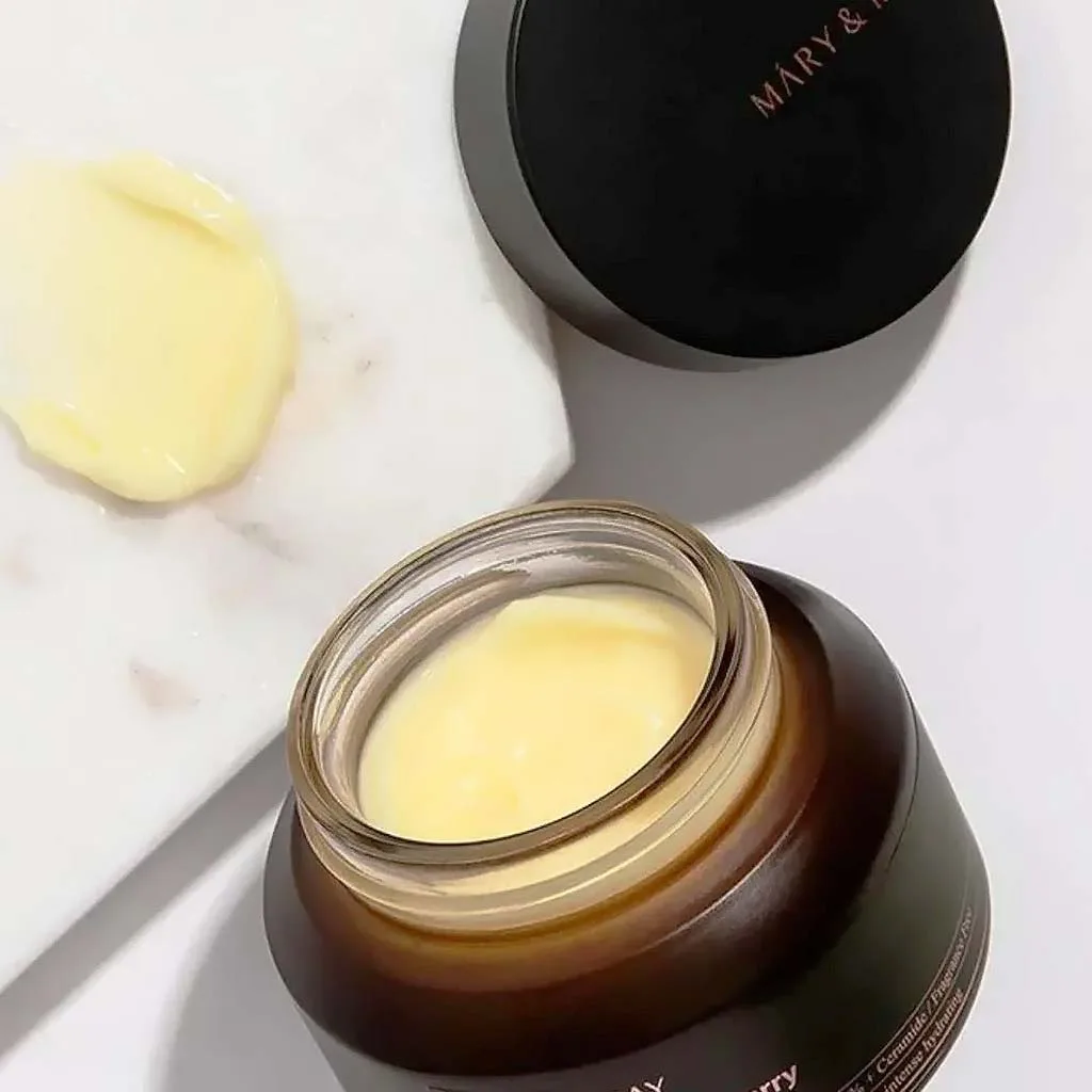 Mary & May Idebenone Blackberry Intense Cream Κρέμα Ενδυνάμωσης του Δέρματος & Σύσφιξης 70gr