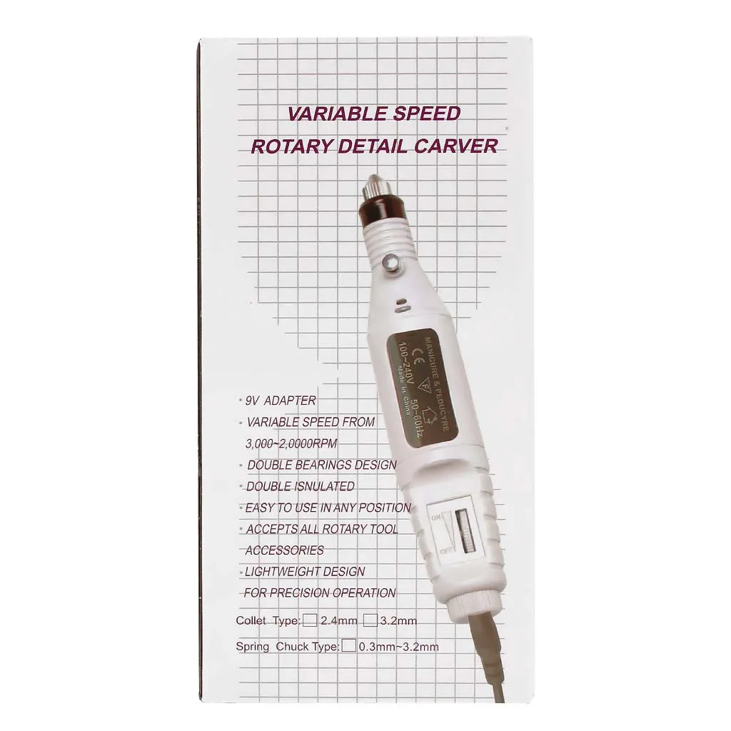 Vicky-Nail-Pigment-Green-Powder-Διακοσμητική-Σκόνη-Νυχιών-Mirror-Effect-Πράσινο-8gr-2 D&H Variable Speed Rotary Detail Carver - Τροχός Νυχιών Λευκός Ρυθμιζόμενης Ταχύτητας