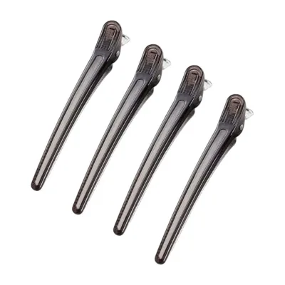 Kika Hair Styling Clips Σετ Κλιπ Μαλλιών Μάυρα 4τεμ