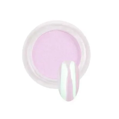 Vicky Nail Pigment Aurora Powder Διακοσμητική Σκόνη Νυχιών Mirror Effect Φωτεινό Λιλά 8gr