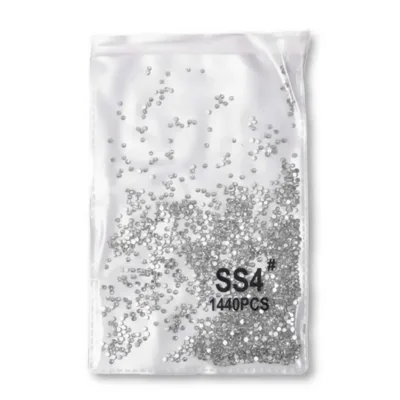 WD Micro Crystalized Rhine Stones Διακοσμητικά Στρας Νυχιών Silver SS4 1440pcs