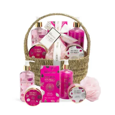IDC Secret Stories Rose Edition Big Basket Set Σετ Δώρου - Περιποίησης W25 x H26 x D15cm 7pcs