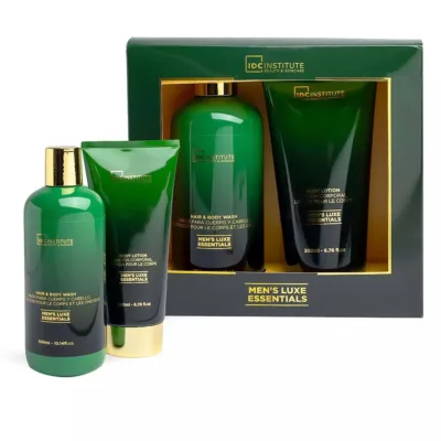 IDC Men's Luxe Essentials Black Pepper Duo Set - Σετ Περιποίησης 17,5 x 16,5 x 6,5cm 2pcs