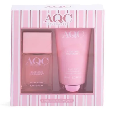 68300 AQC Fragraces Sublime Harmony Fragrance Set EDT 30ml & Body Lotion 90ml