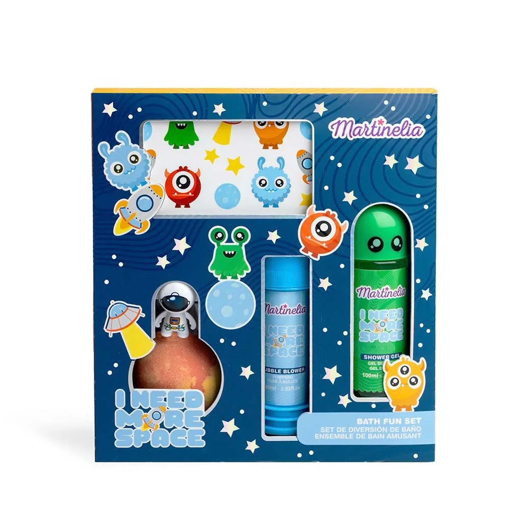 Martinelia I Need More Space Fun Bath Set - Παιδικό Σετ Μπάνιου 19,5 x 21 x 6cm 5pcs