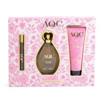 AQC Fragraces Radiant Bloom Perfume Set 20,7 x 21 x 6cm 3pcs