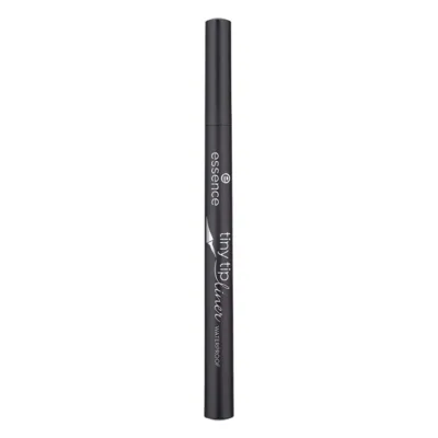 Essence Cosmetics Tiny Tip Liner Waterproof Αδιάβροχο Eyeliner Ακριβείας Deep Black Μαύρο 11ml