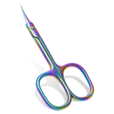 Hot Series Cuticle Scissors Ψαλίδι Επωνυχίων Μεταλλικό Ιριδίζον