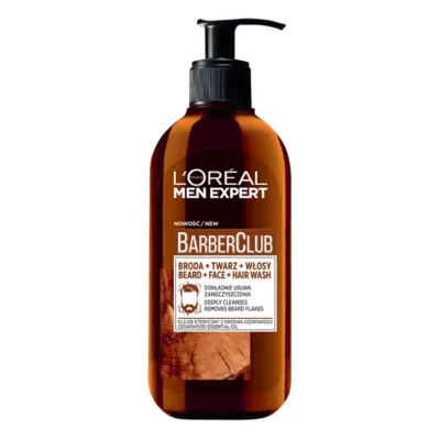 L'Oreal Paris Men Expert Beard, Face & Hair Wash 3in1 Σαμπουάν για Γένια, Μαλλιά & Πρόσωπο 200ml