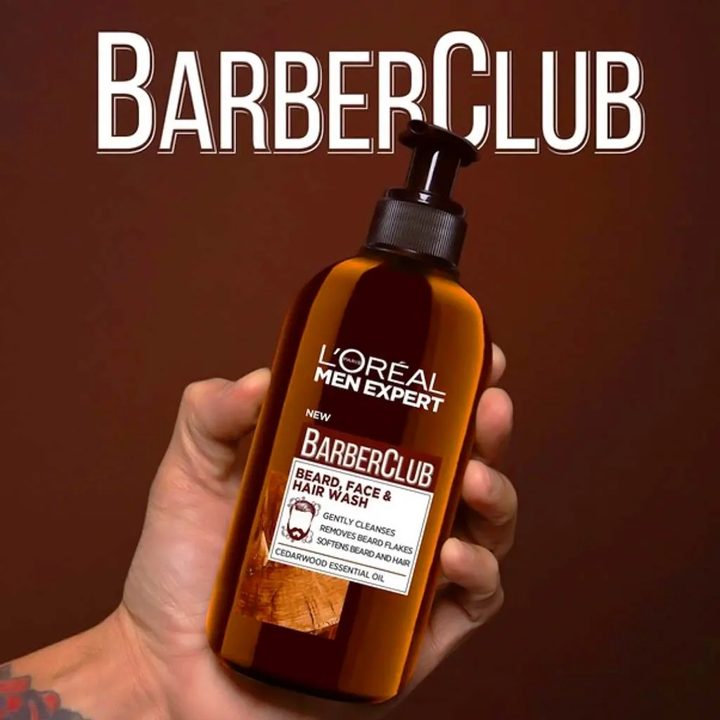 L'Oreal Paris Men Expert Beard, Face & Hair Wash 3in1 Σαμπουάν για Γένια, Μαλλιά & Πρόσωπο 200ml