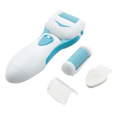 Personal Pedi Foot Care System Αδιάβροχη Ηλεκτρική Ράσπα Ποδιών Λευκό Γαλάζιο