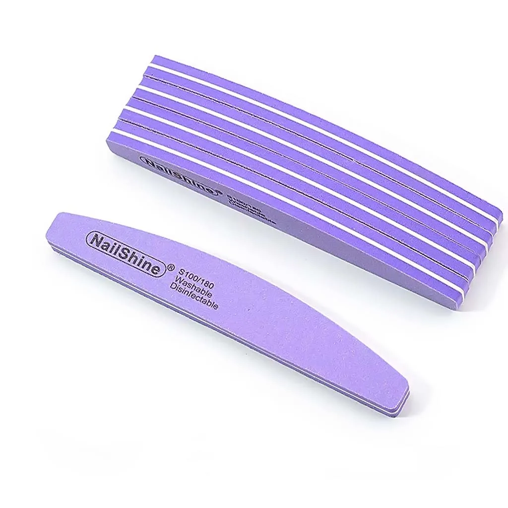 SunShine Buffer Νυχιών 100-180 17,5cm Purple