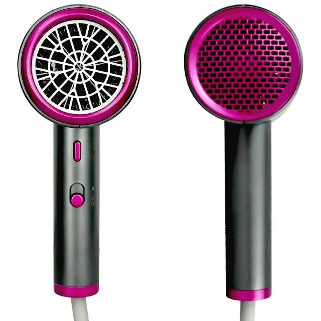 Kemey KM-8221 Hairdryer Negative Ions Επαγγελματικό Πιστολάκι Μαλλιών 1800W