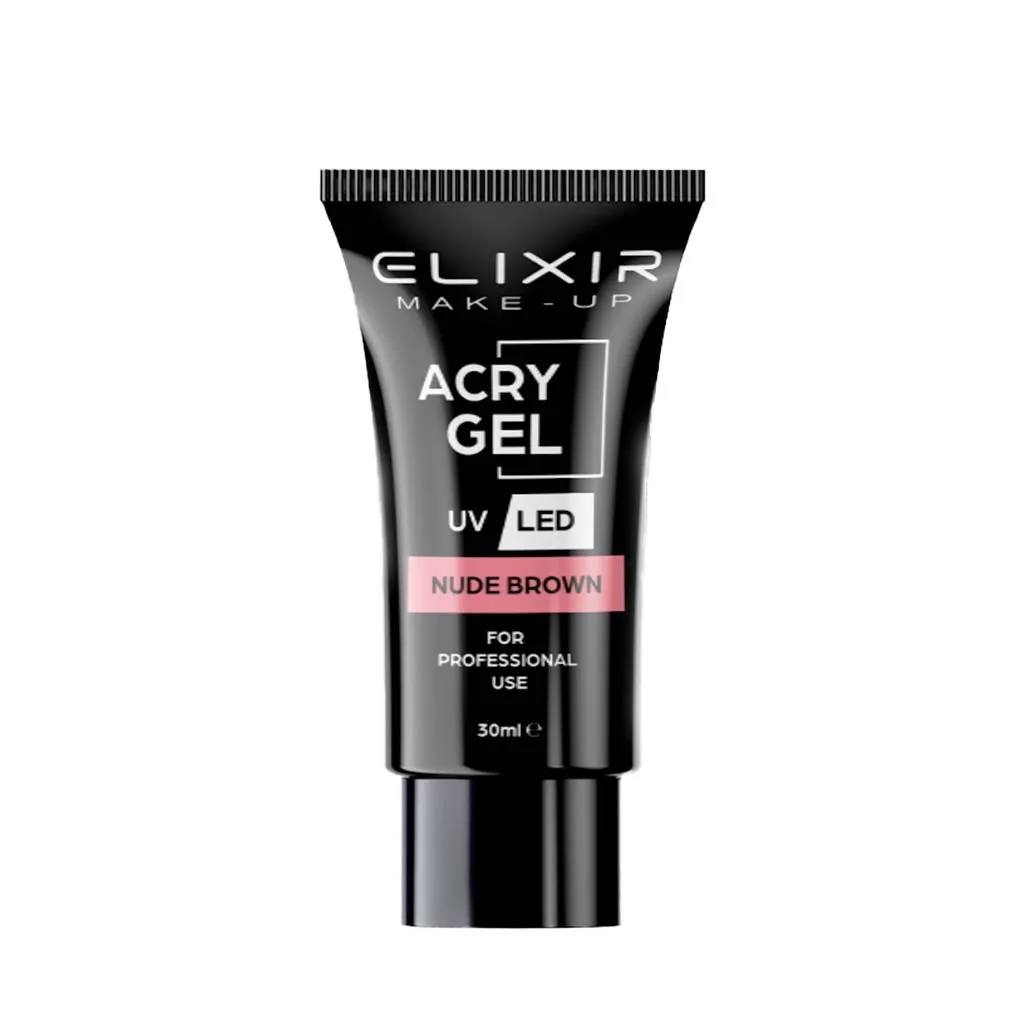 Elixir Acry Gel - 703 Nude Brown 30ml