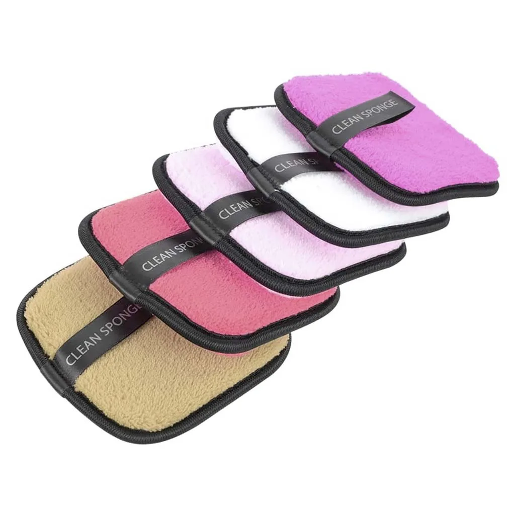 D&H Makeup Cleaning Sponge - Pad Σφουγγαράκι Καθαρισμού Διπλής όψης Διάφορα Χρώματα