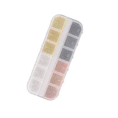 Global Nail Micro Caviar Διακοσμητικές Πέρλες Νυχιών Χαβιάρι 4 Colors