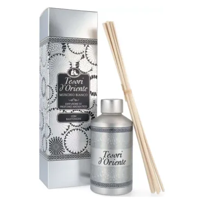 Tesori d’Oriente White Musk Fragrance Diffuser & Sticks 200ml