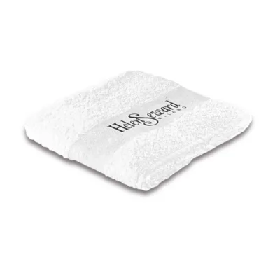 Helen Seward Πετσέτα με Λογότυπο Βαμβακερή 49 x 95cm Λευκή