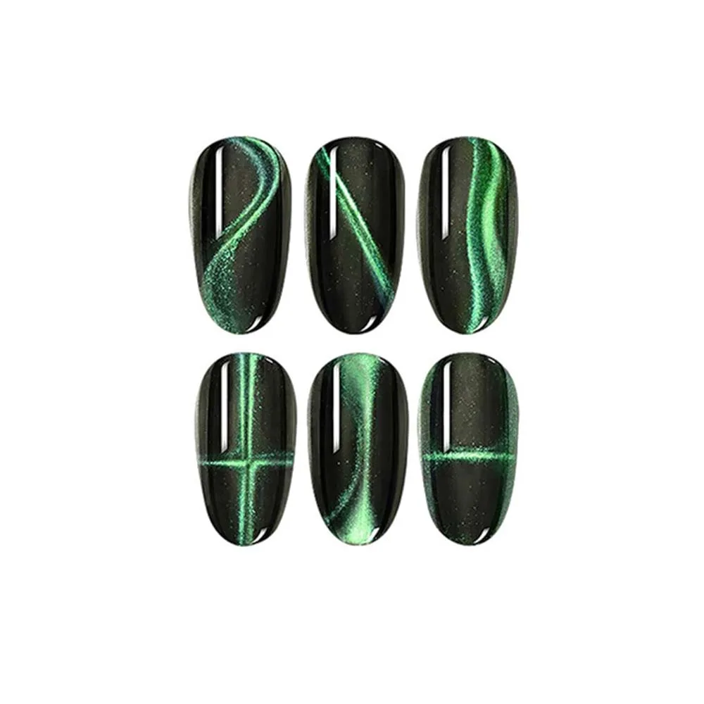 5nailmagnet-02 WD Strong Magnet Πενταπλός Μαγνήτης Νυχιών με Cat Eye Εffect Μαύρος