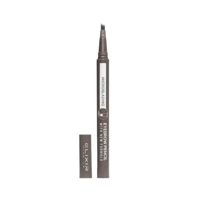 Elixir Liquid Microblading Eyebrow Pen - Μαρκαδοράκι Φρυδιών με Τετραπλή Μύτη 1ml 988A Grey