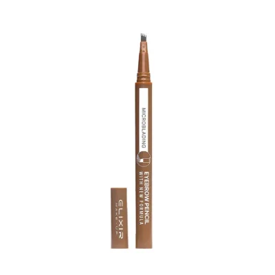 Elixir Liquid Microblading Eyebrow Pen - Μαρκαδοράκι Φρυδιών με Τετραπλή Μύτη 1ml 988C Red Brown