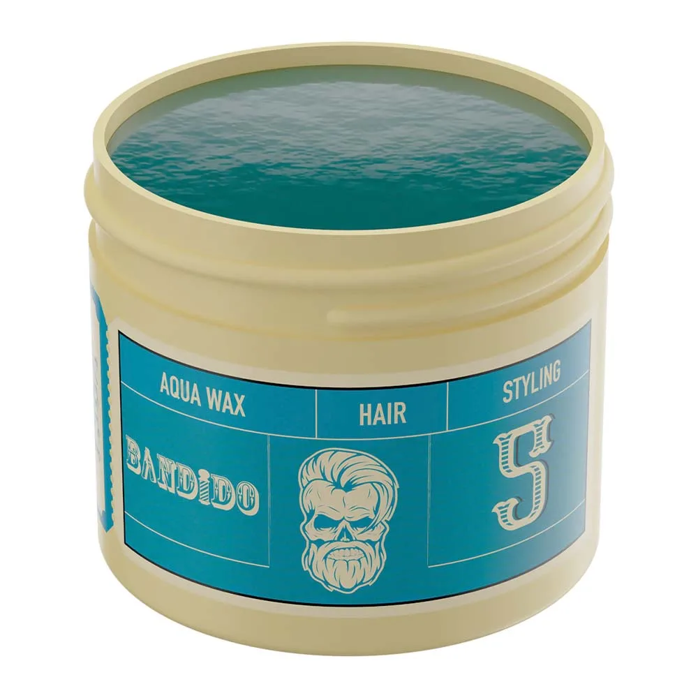 Bandido Blue Aqua Wax Medium Hold 5 Κερί για Φυσικό Styling Μέτριο Κράτημα 125ml